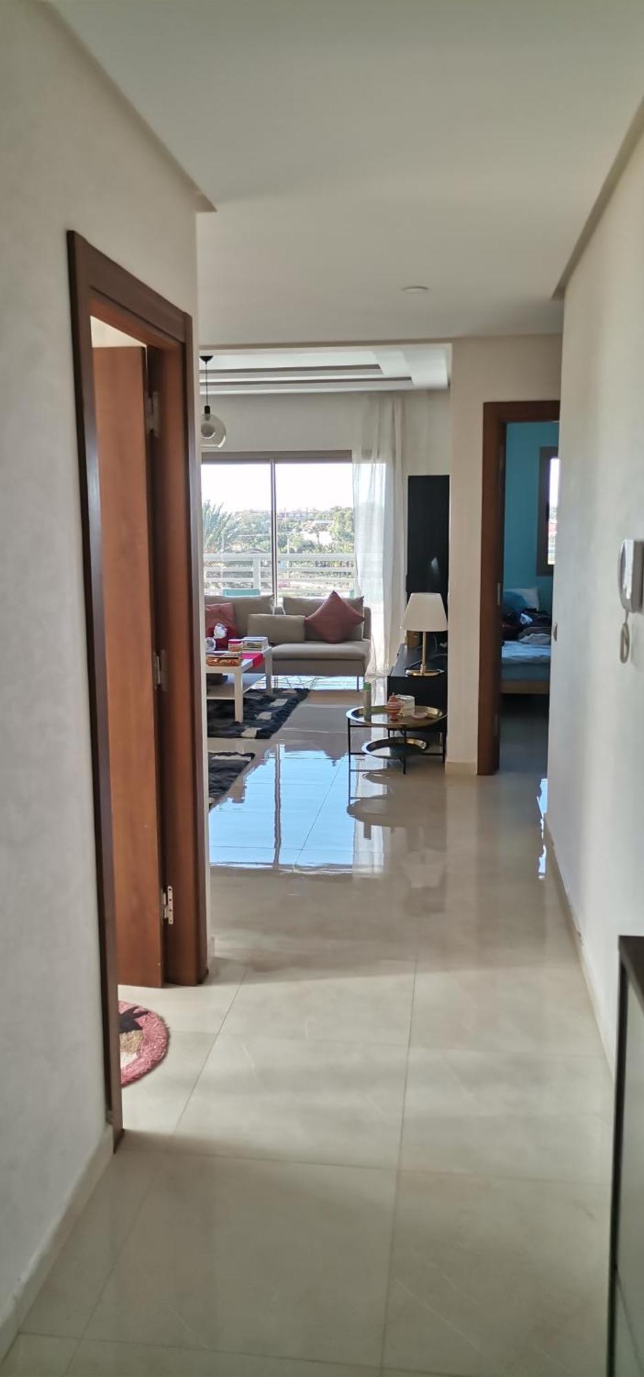 Grand Appartement Vue Golf A 2 Min De La Plage Bouznika Extérieur photo