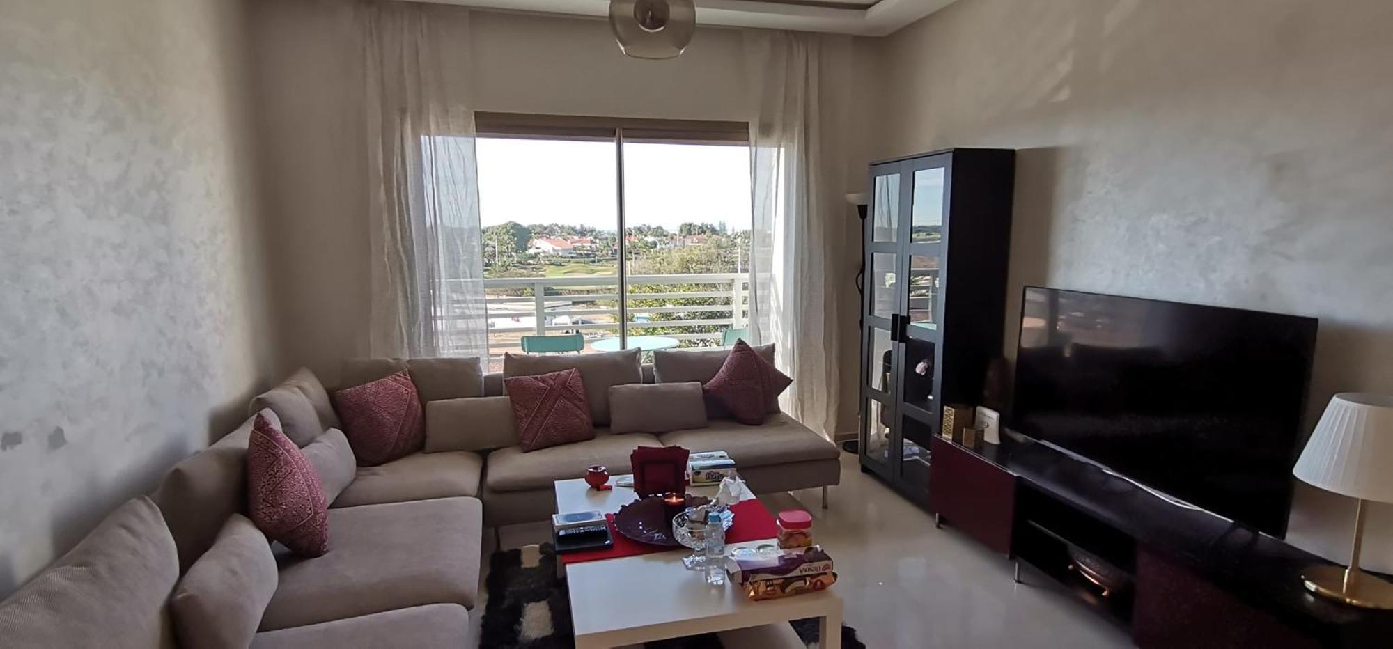 Grand Appartement Vue Golf A 2 Min De La Plage Bouznika Extérieur photo